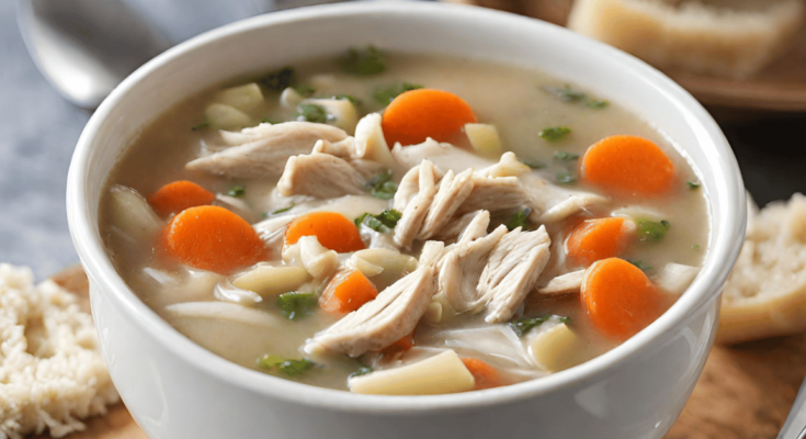 slow cooker chicken soup