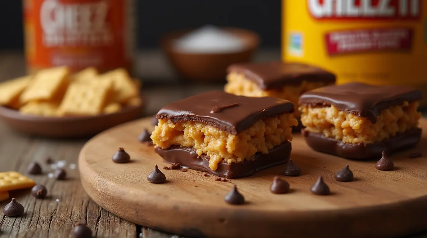 Best Recipe for Cheez-It Peanut Butter and Chocolate